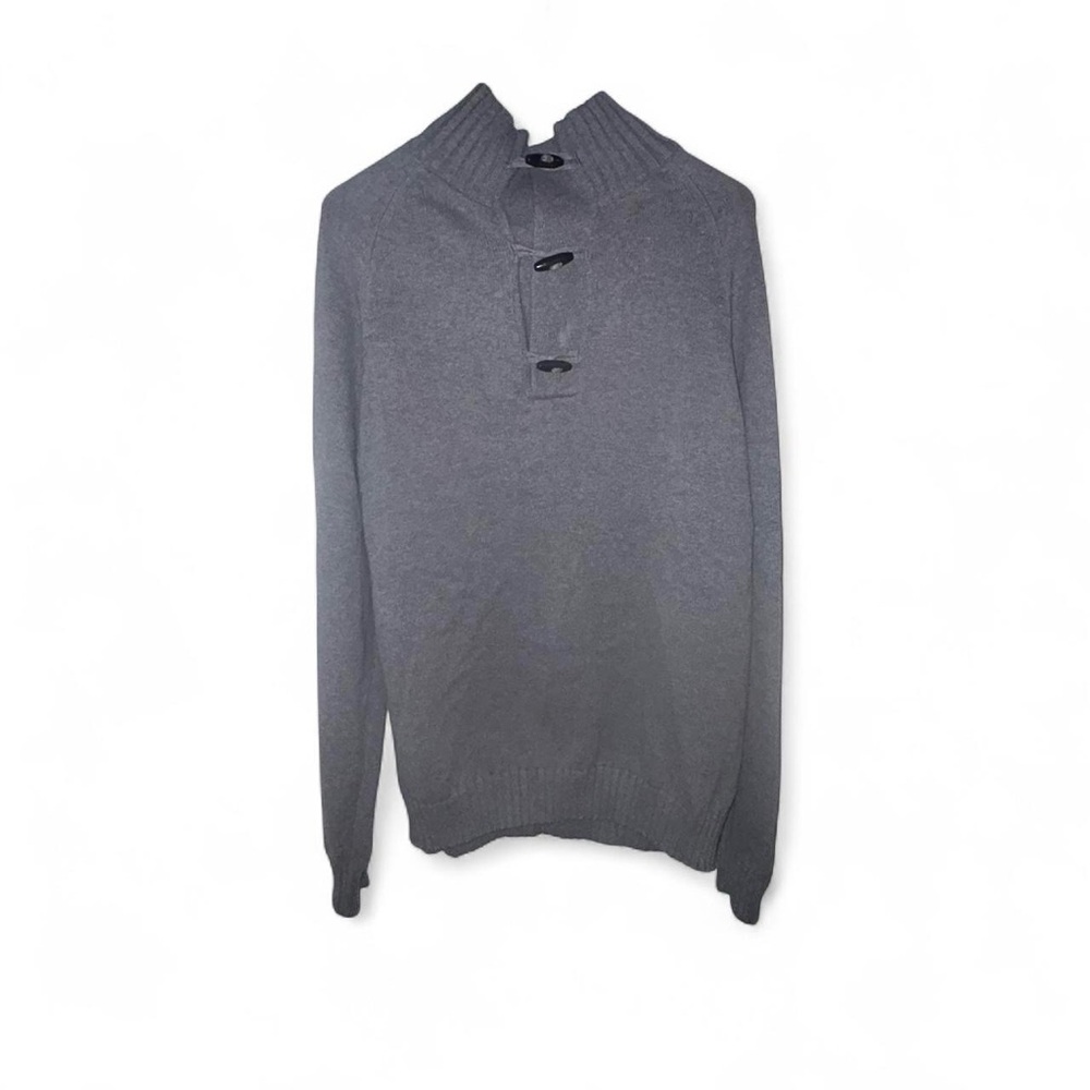 Esprit sweater quarter button pullover sweatshirt size XL warm layer casual